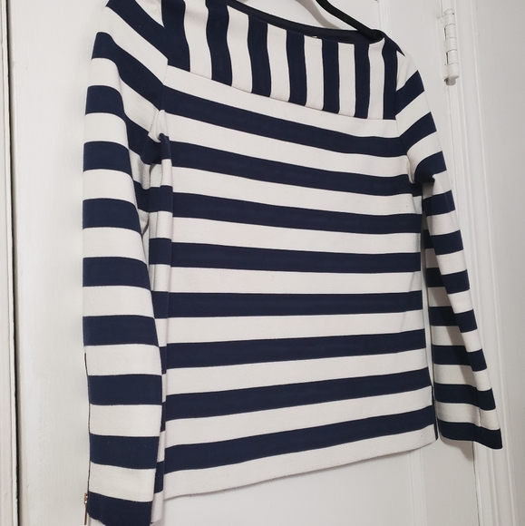 Tory Burch Stripe Top - Picture 2 of 4